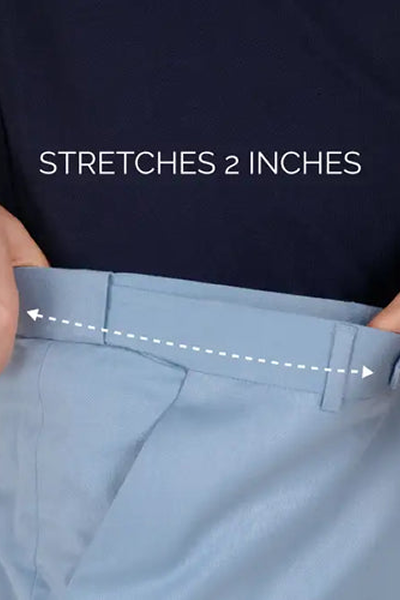 Flexiwaist Formal Pant For Men