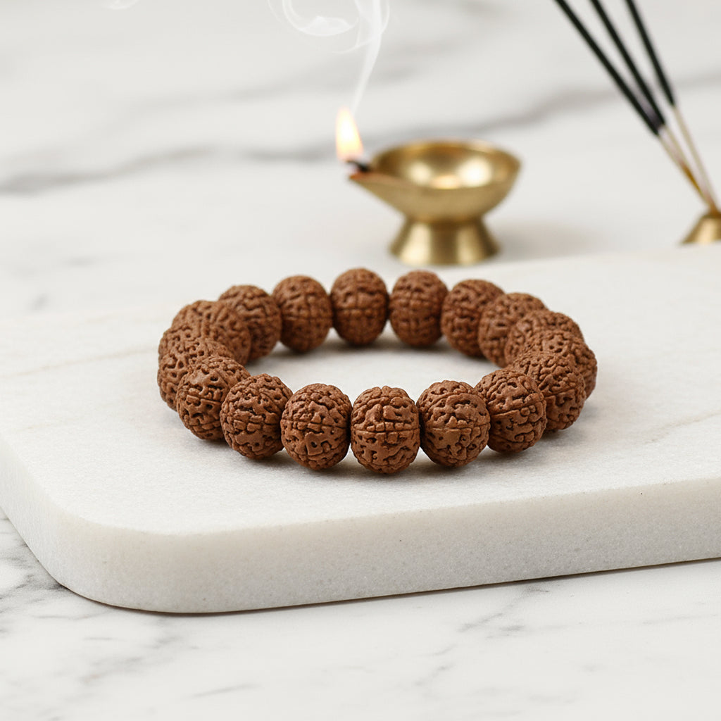 7 Mukhi Rudraksha Bracelet