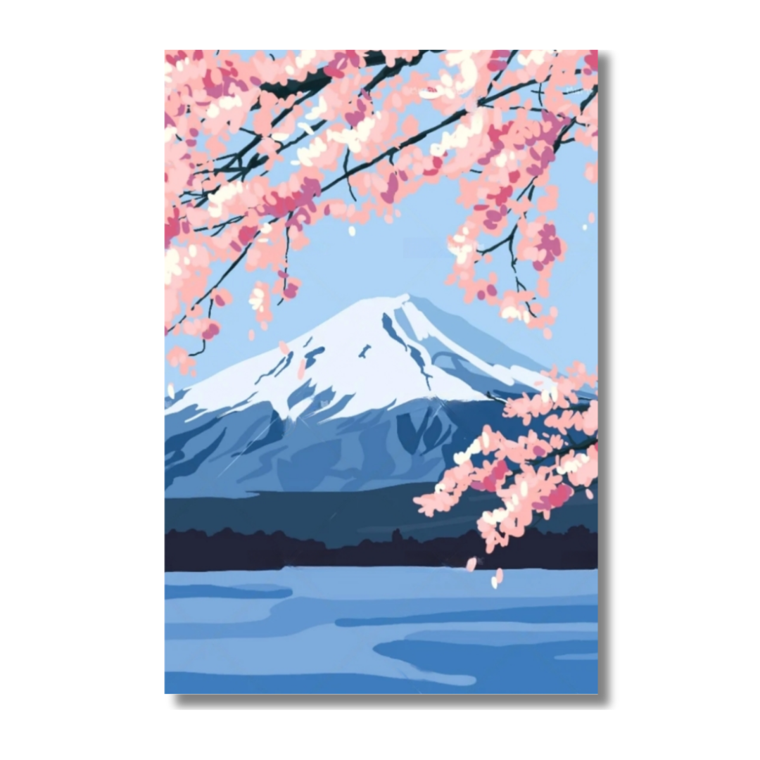 Mount Fuji Sparkle-Splosion Diamond Art Kit