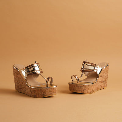 Rosa Kolhapuri Wedges