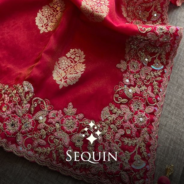 Sequined Sarees