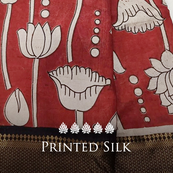 Printed Silk Saree