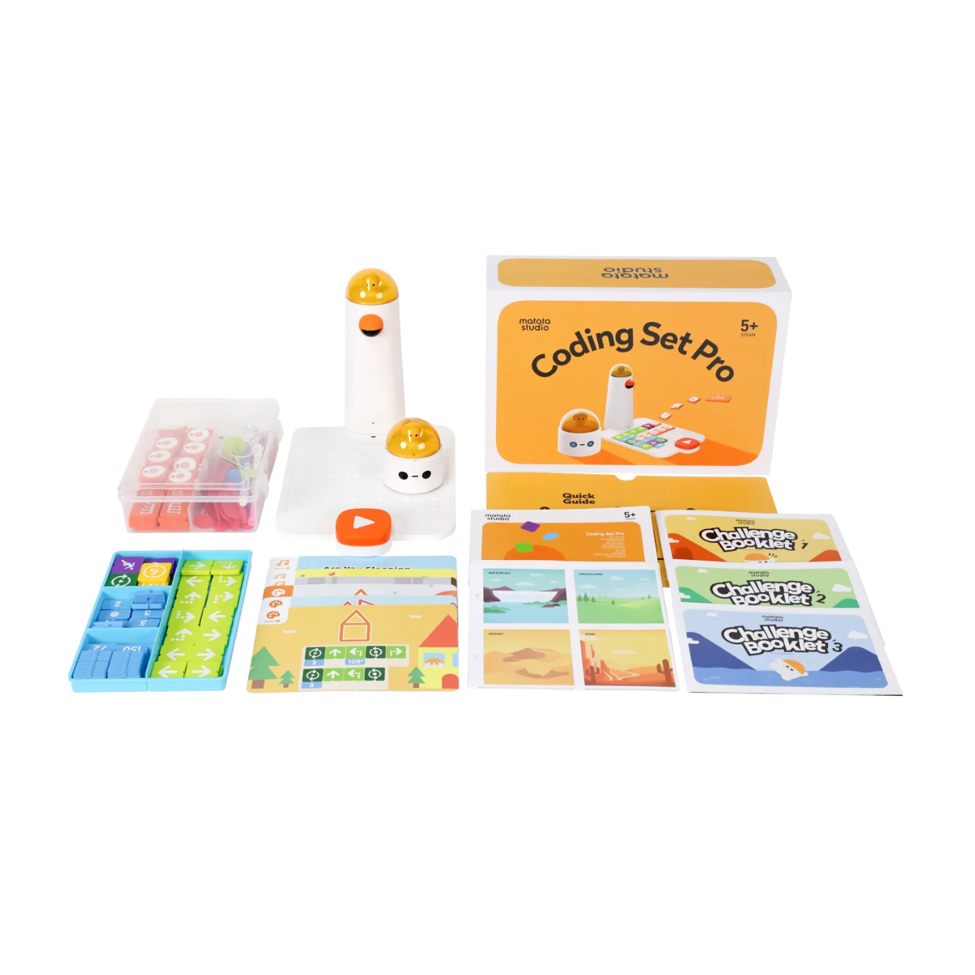 MatataStudio Coding Set Pro -Early Sequencing & Problem solving (6–7 yrs, Grade 1–2)