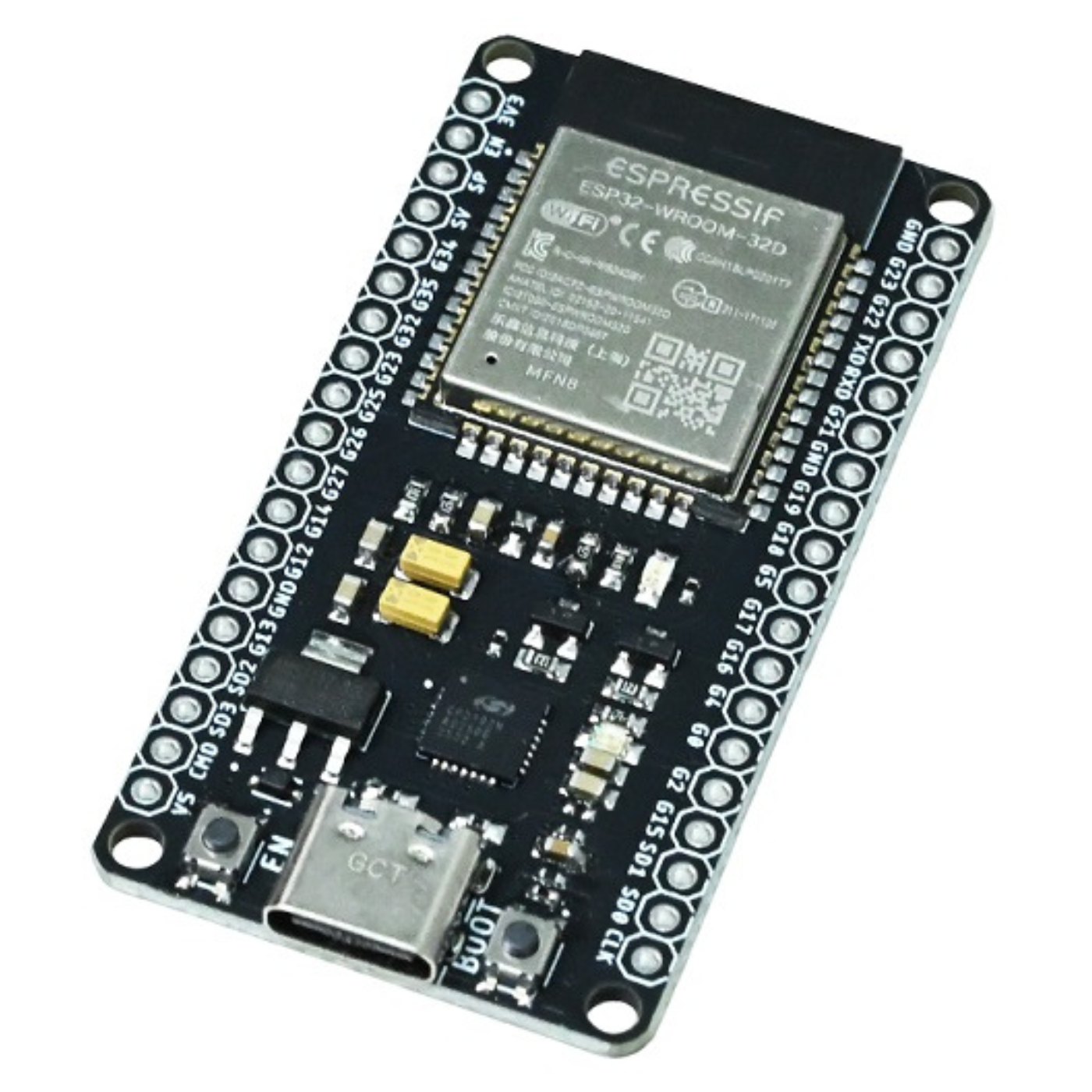 SmartElex ESP32-WROOM-32D-N8 WiFi + BLE DevKit Development Board