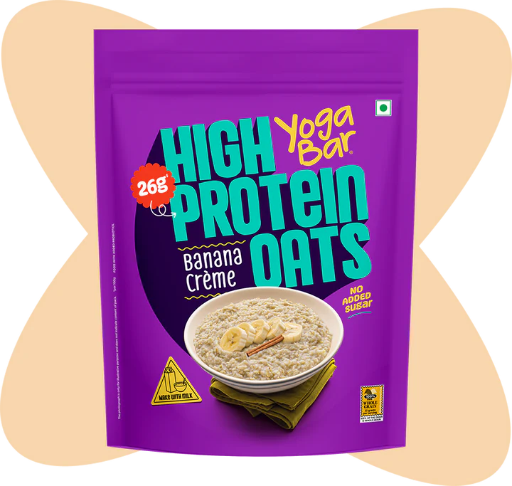 26g High Protein Oats Banana Crème